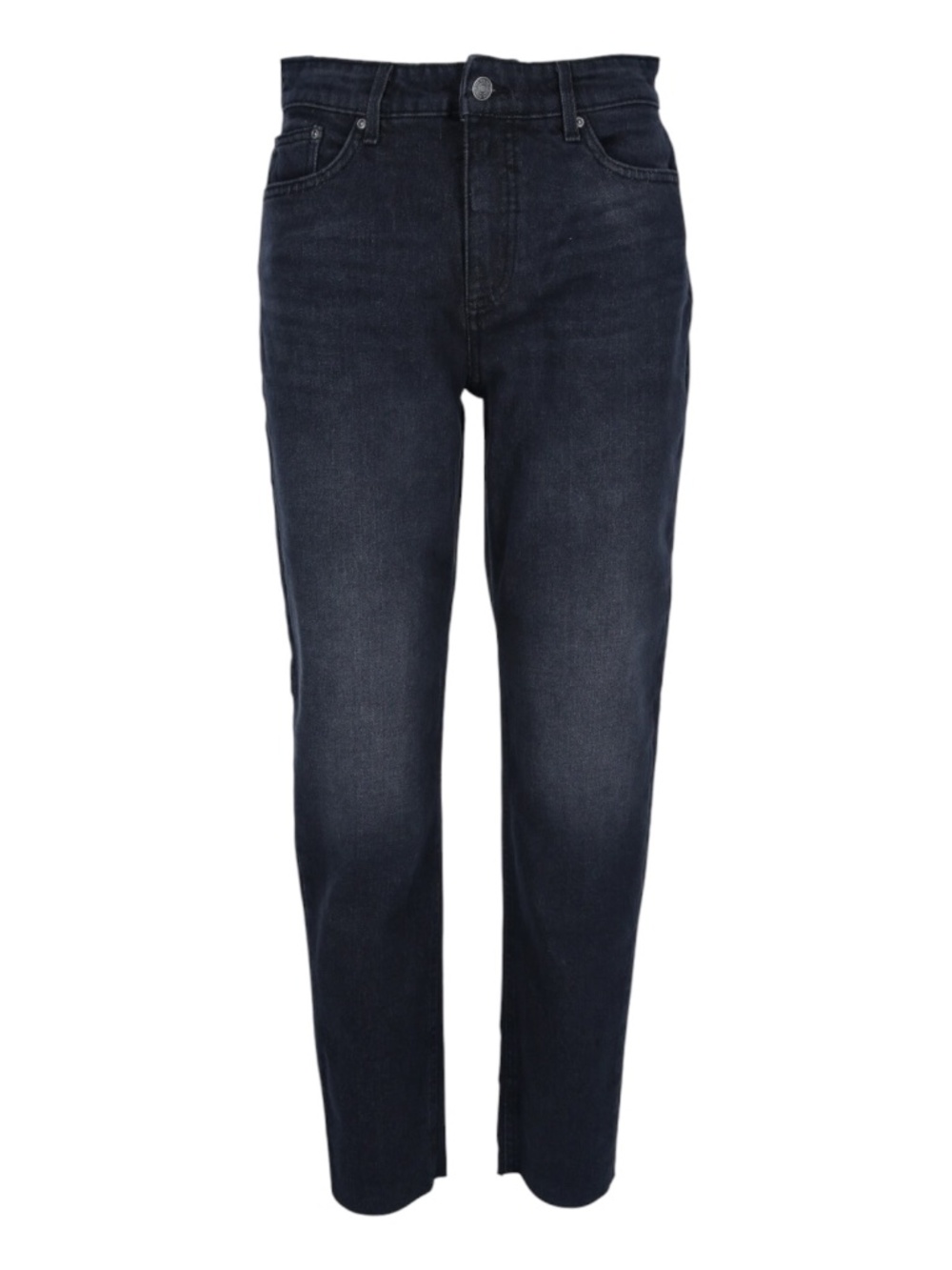 B.Young black mom jeans. Sz 32